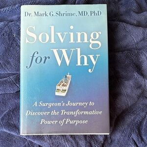 Solving for Why Book by - Blue Cover